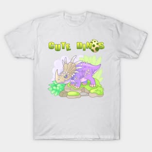 cute dinosaur styracosaurus T-Shirt